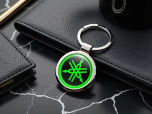 Yamaha Metal Keychains Stainless Premium Look